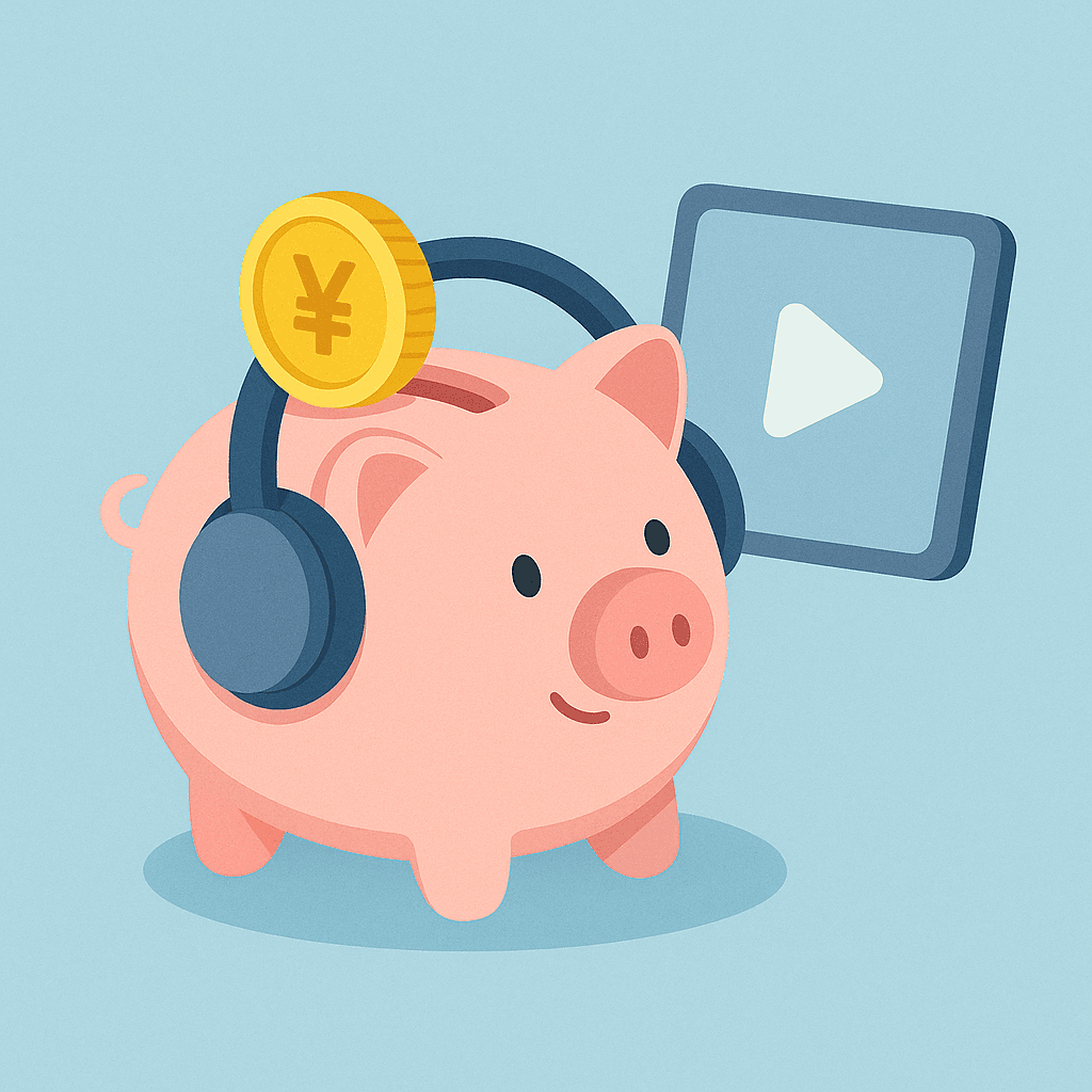 学生が1円でも安く動画見放題!主要VOD学割早見表【2025最新版】