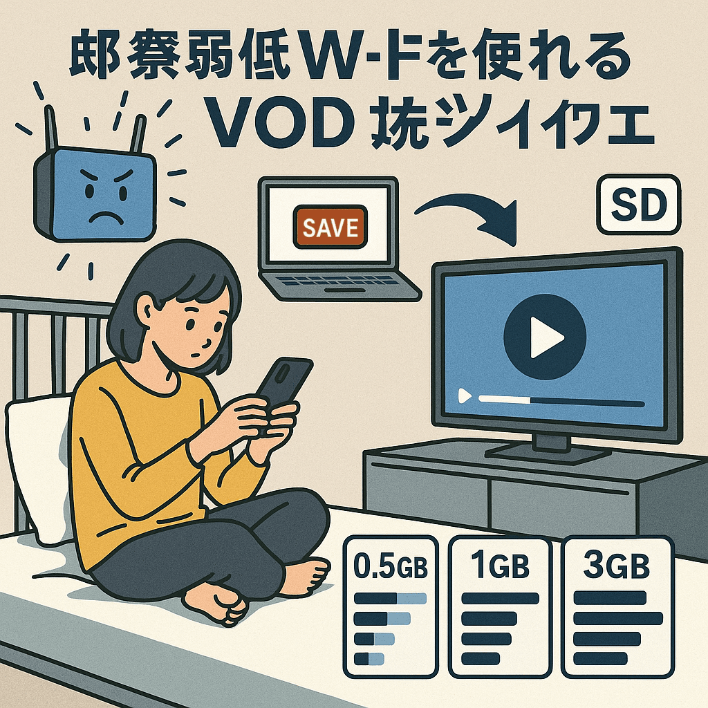 ストリーミング効率化のヒント