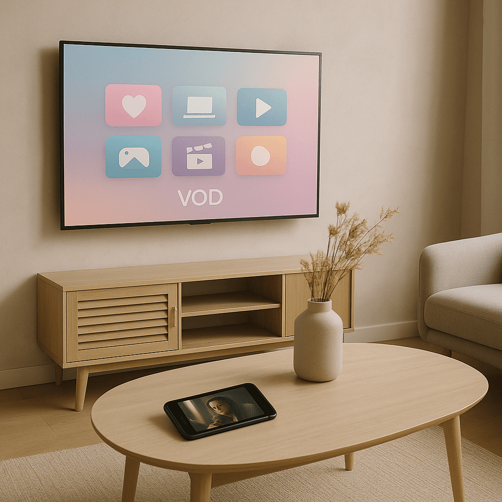 モダンリビングとVOD楽しみ方