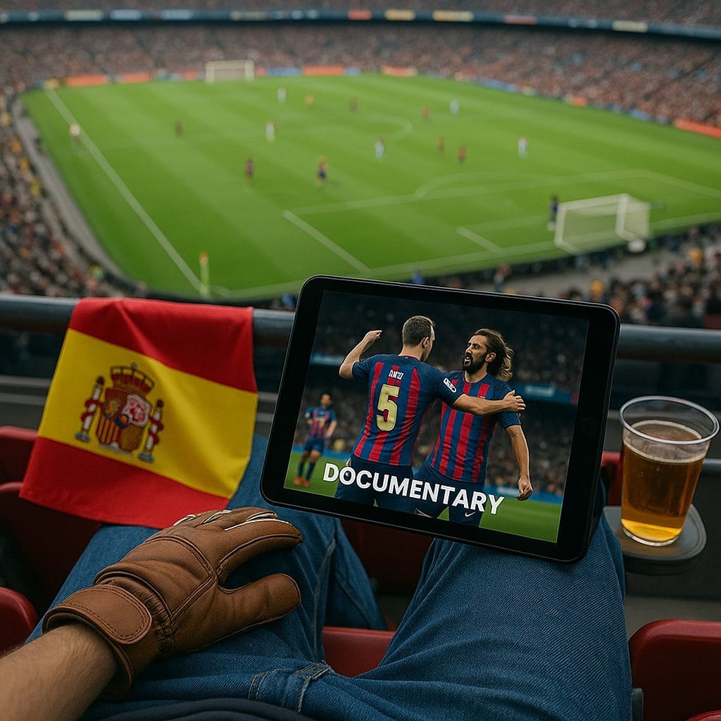 サッカーのドキュメンタリー観賞