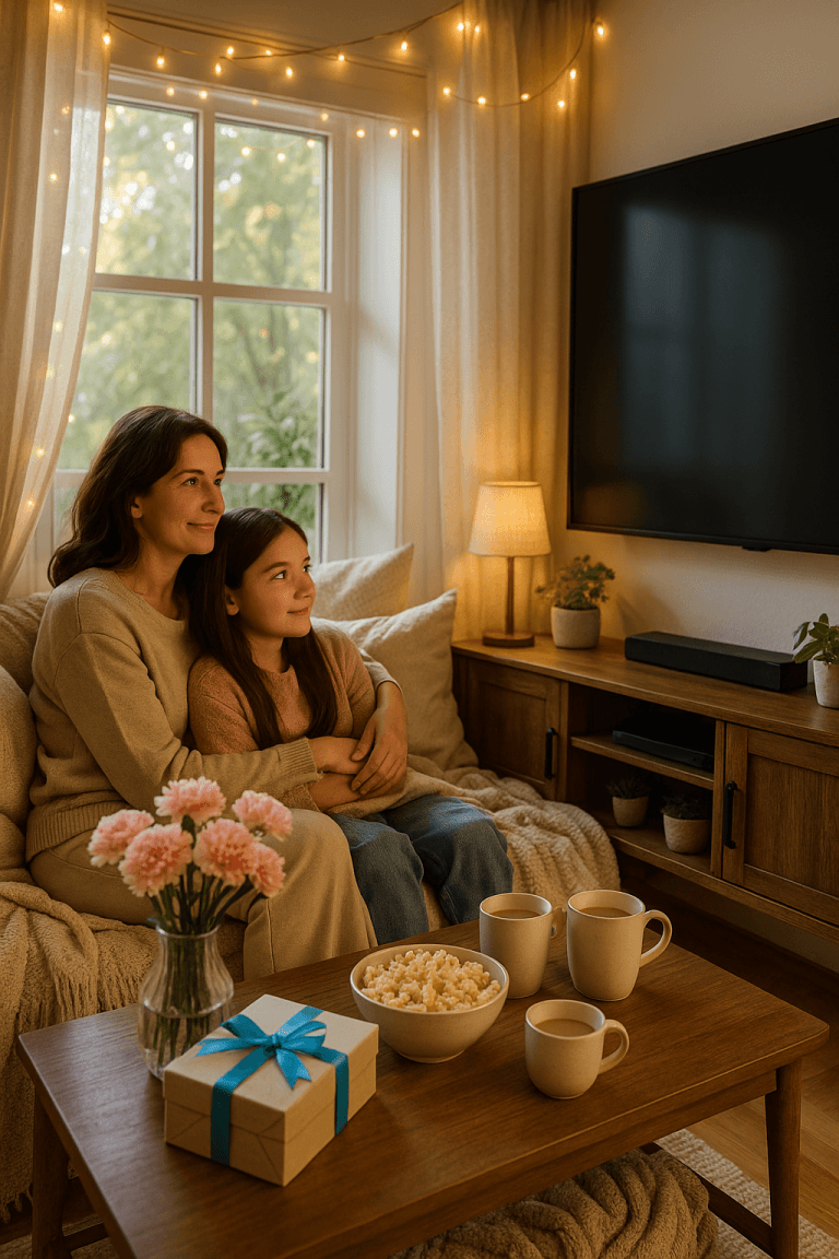 母と娘のくつろぎの時間