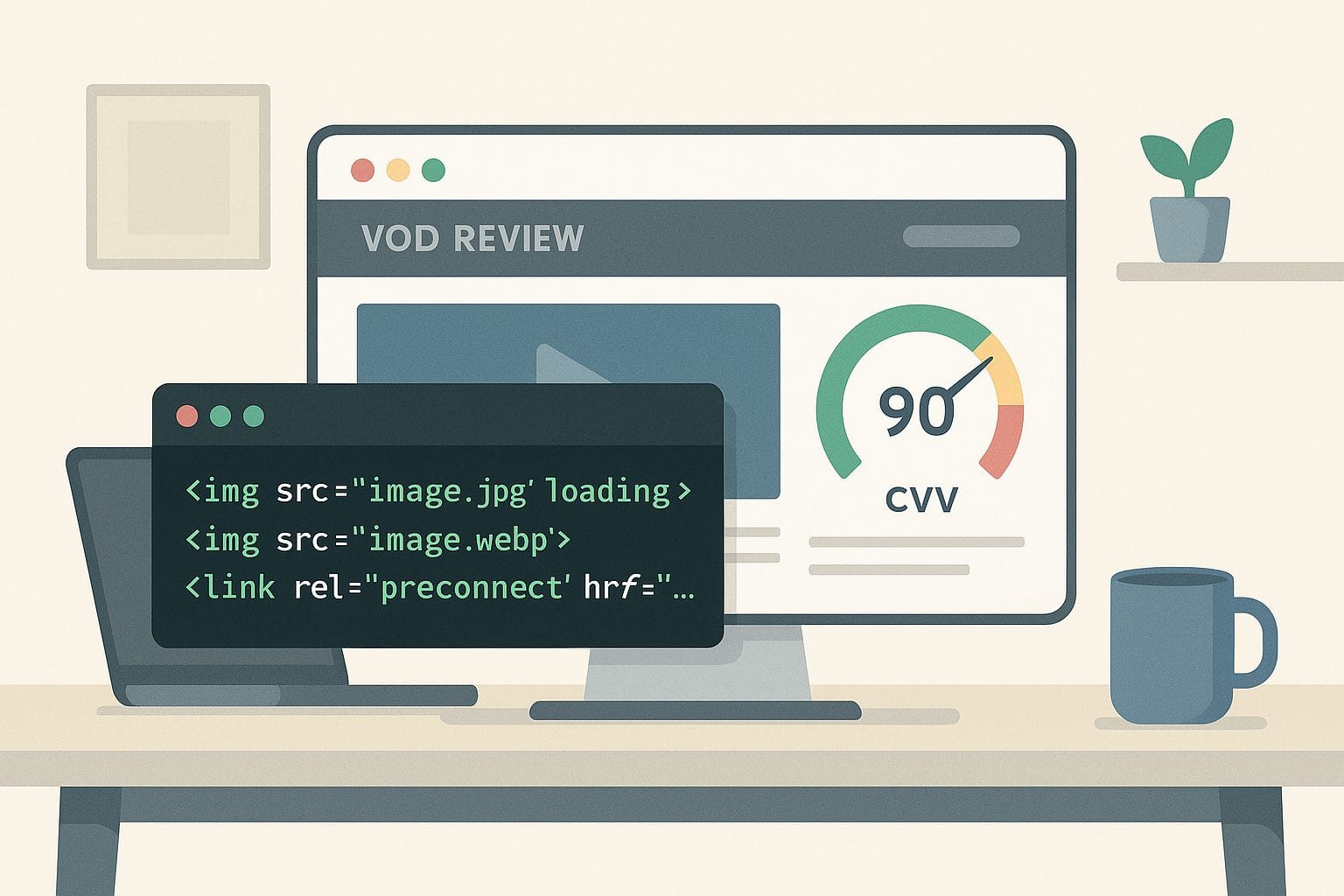 ウェブパフォーマンス最適化 デスク