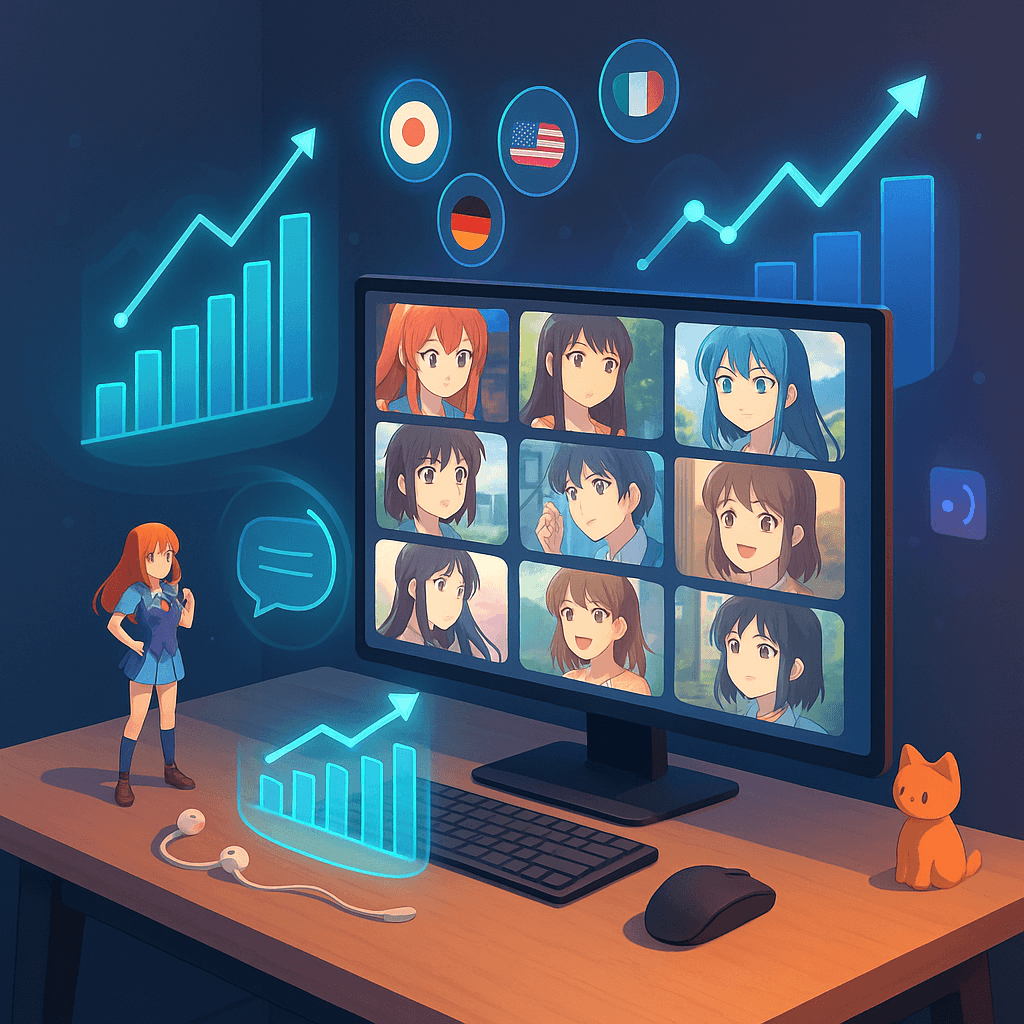 アニメ分析のためのオフィス
