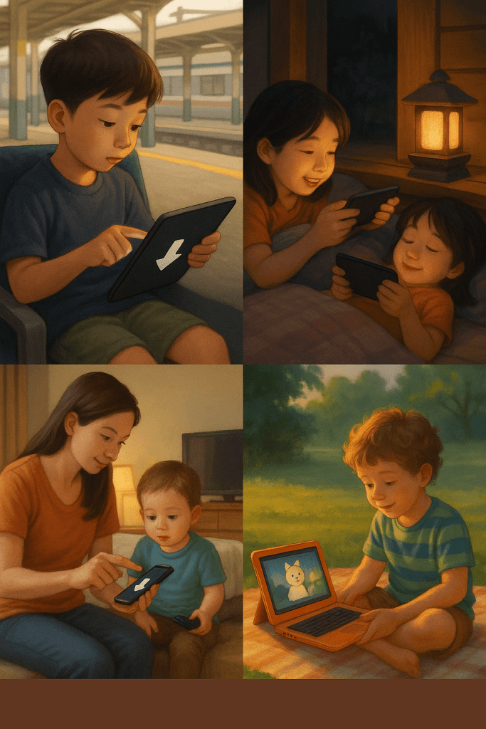 子供たちのデジタルエンターテイメント