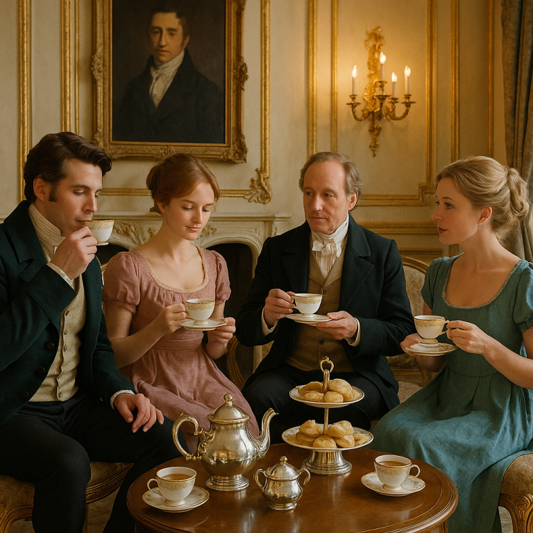 ビクトリア時代の午後のティータイム