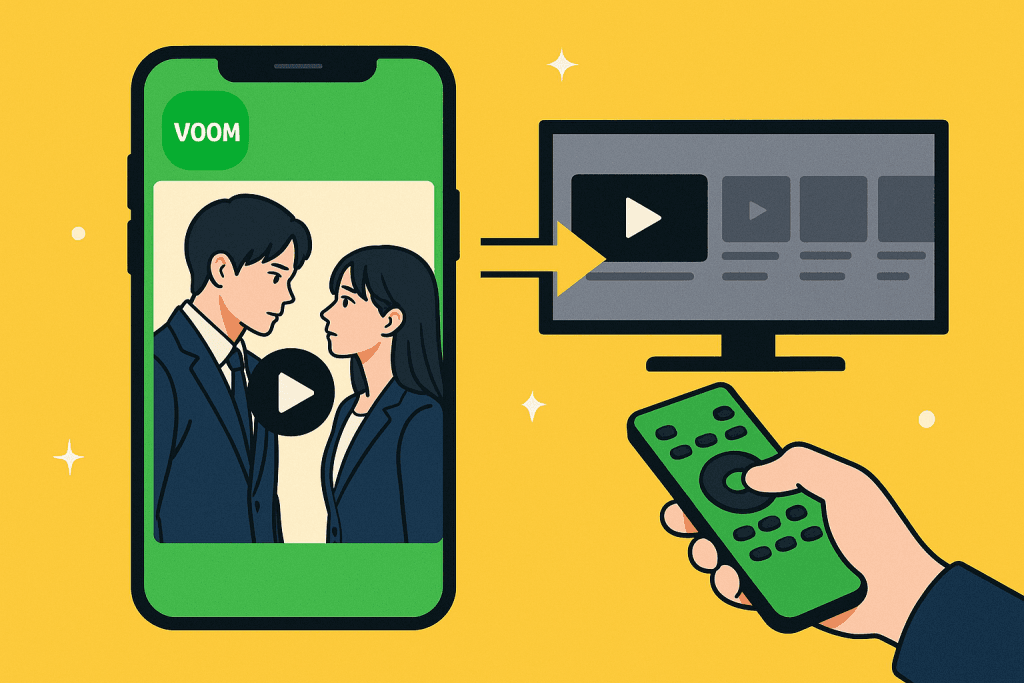 ドラマ視聴の切り替え