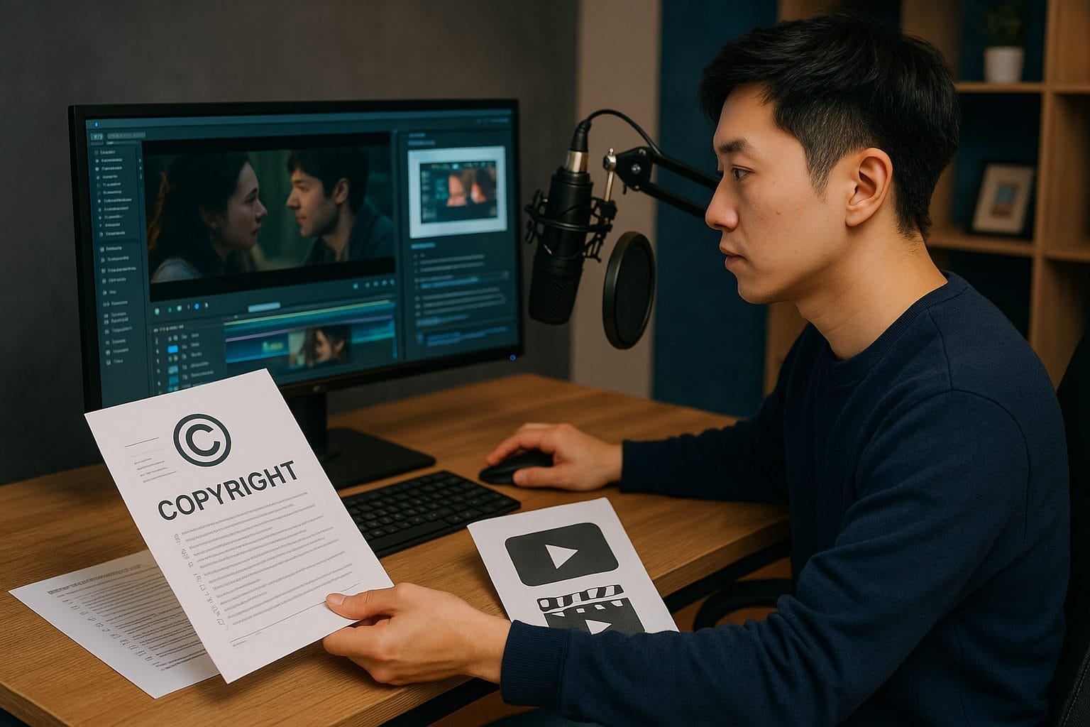 コンテンツ制作と著作権確認