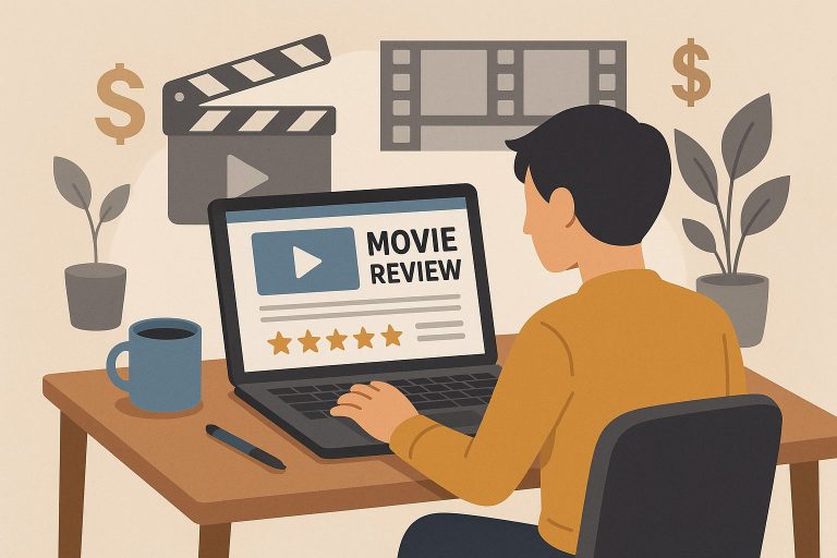 映画レビュー執筆と副収入