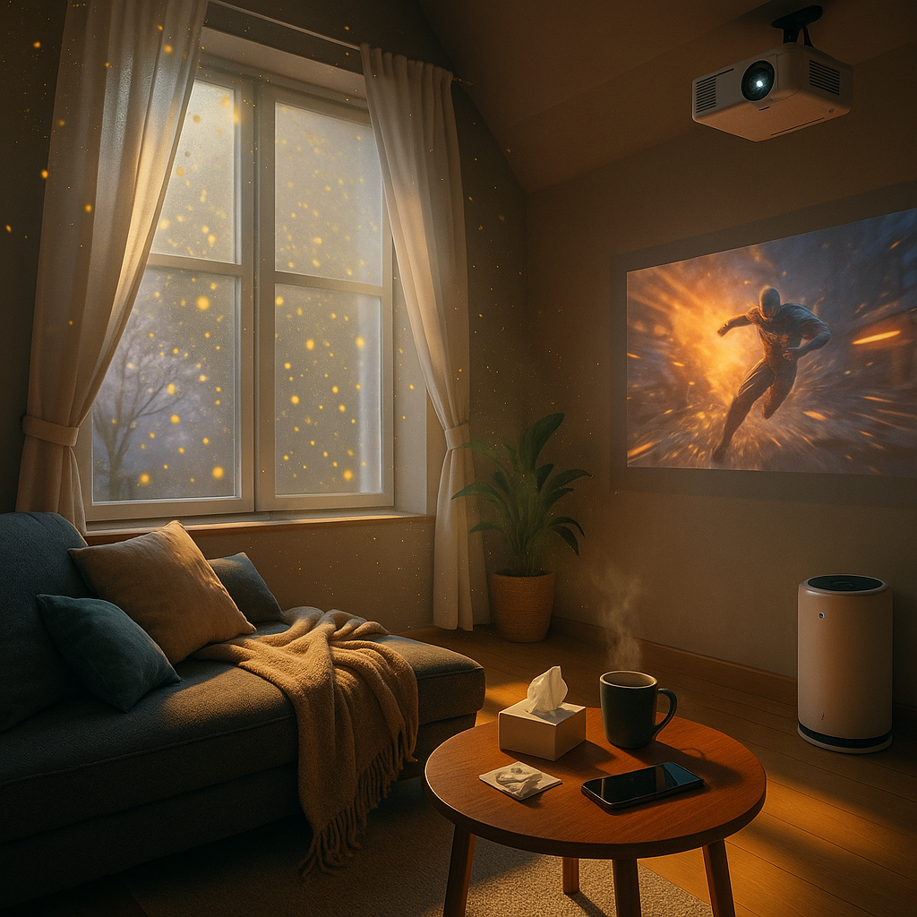 日差し溢れる屋根裏のリラックス空間