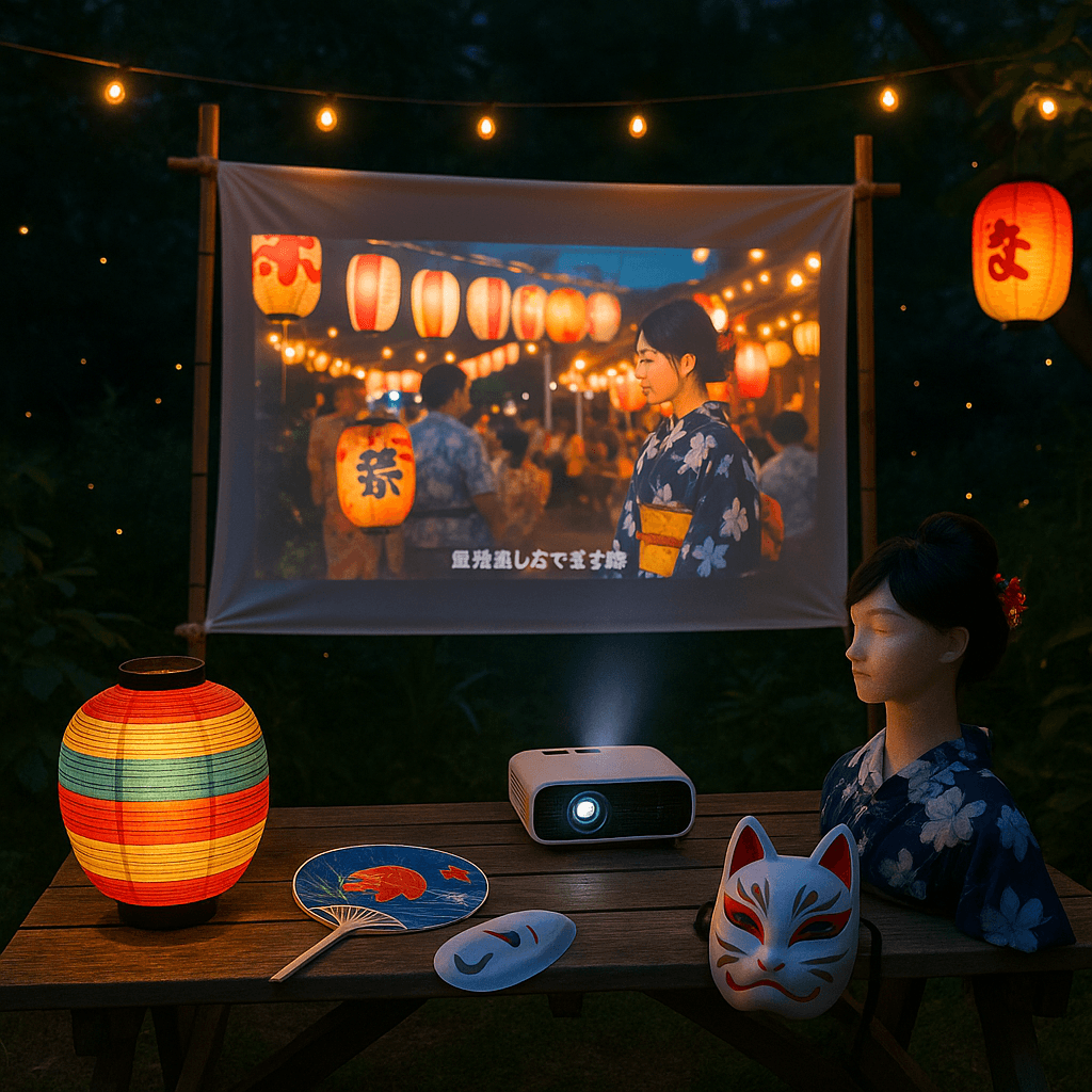 夏祭りの映画ナイト