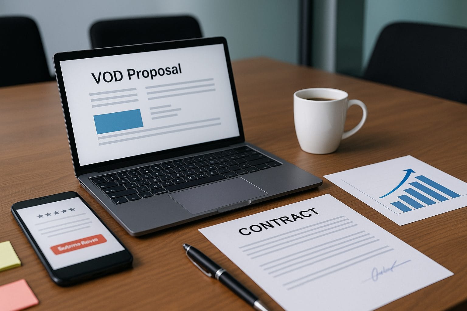 オフィスミーティングの準備