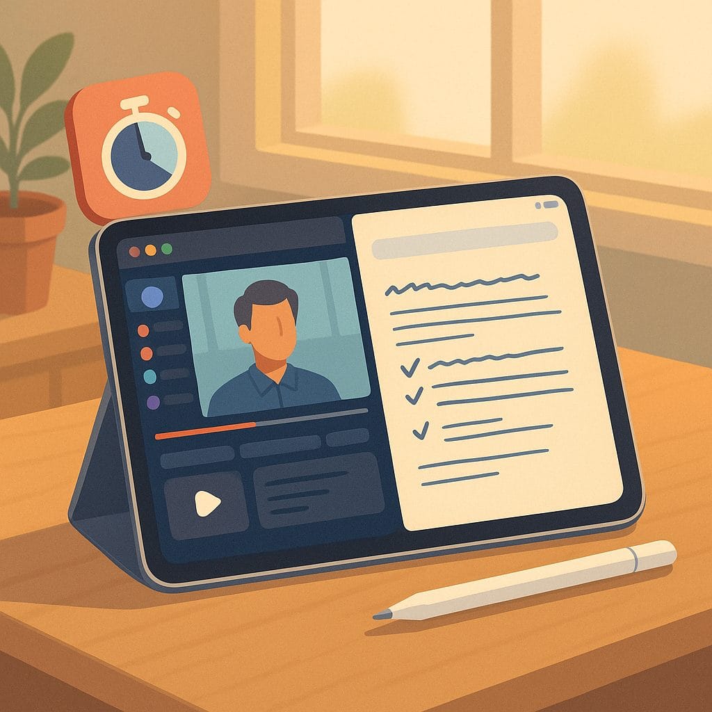 デジタル学習の風景