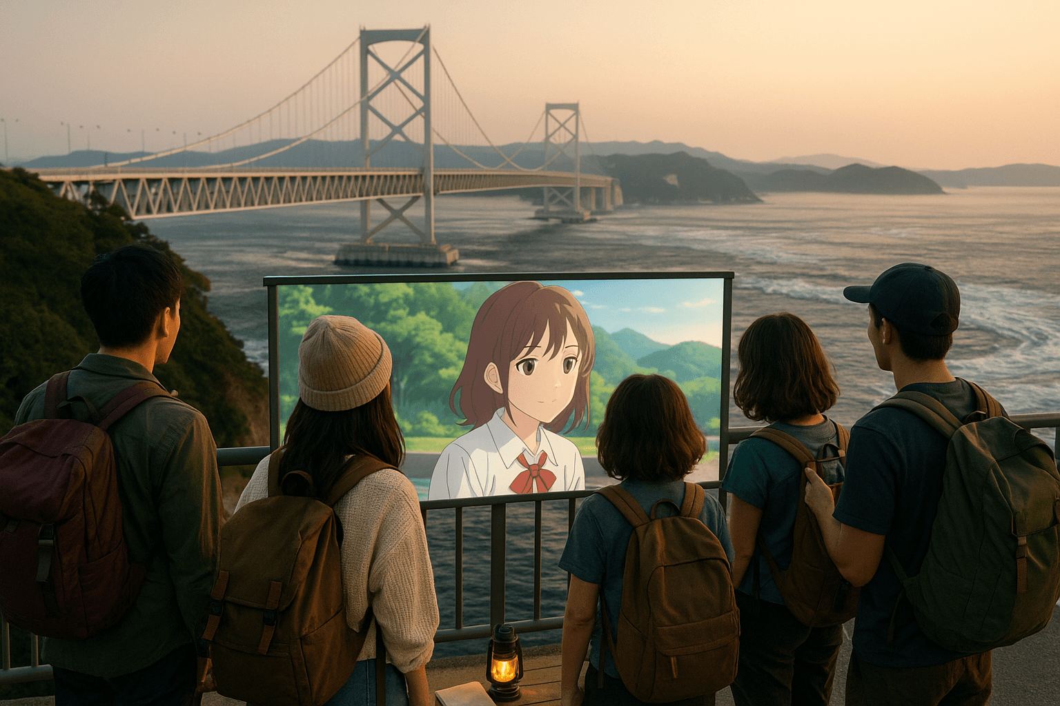 鳴門渦潮とアニメの出会い