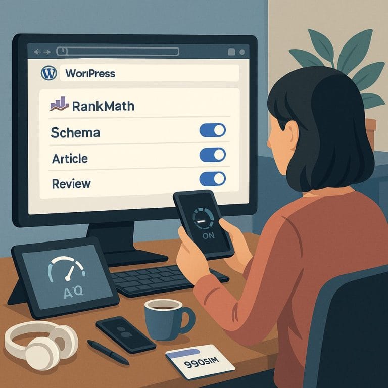 ワードプレスとRank Math設定