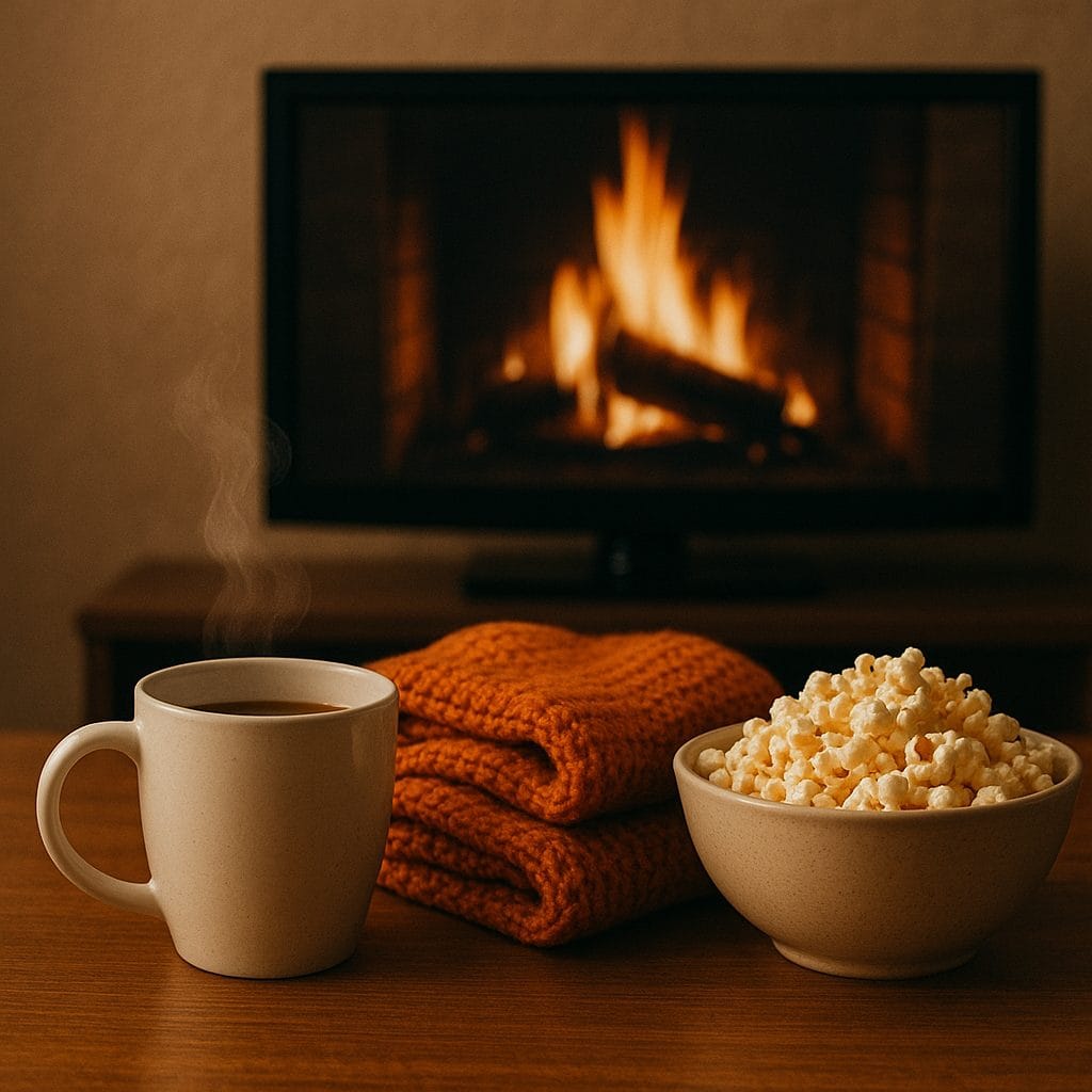 暖かな夜のくつろぎ空間
