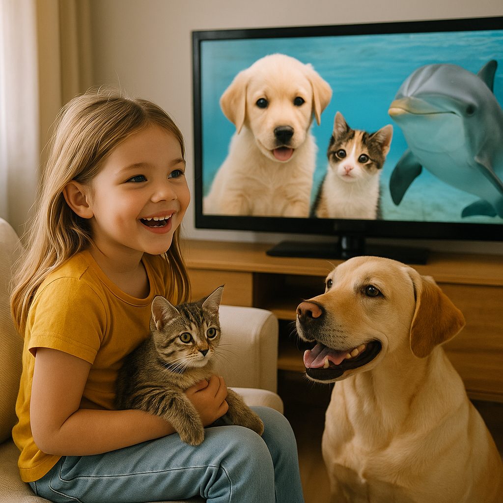 映画と動物たちのひととき