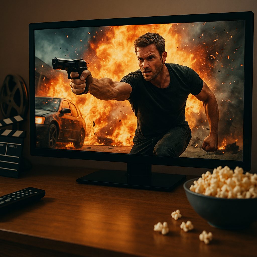 映画のような夜のシーン