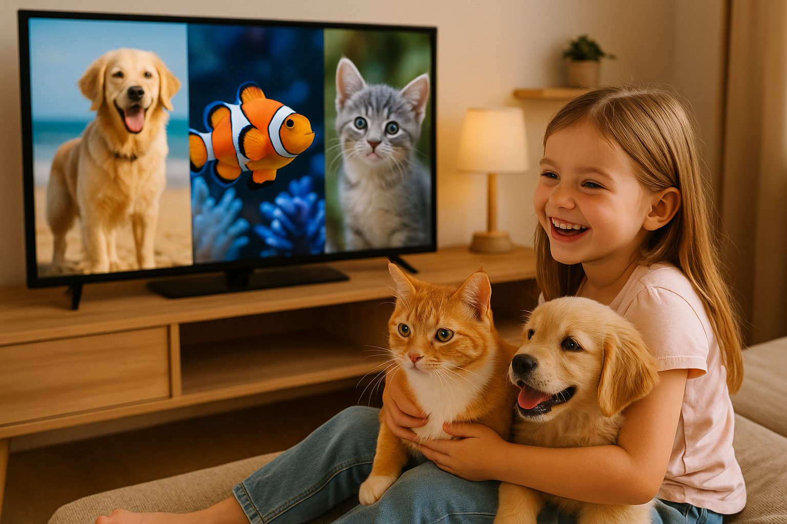 かわいい動物たちの映画タイム