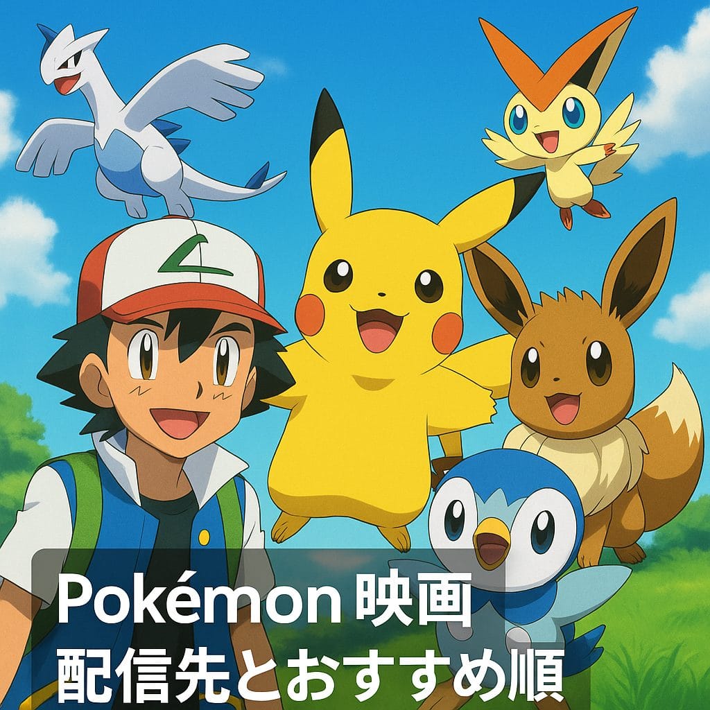 ポケモン映画のおすすめキャラクターたち