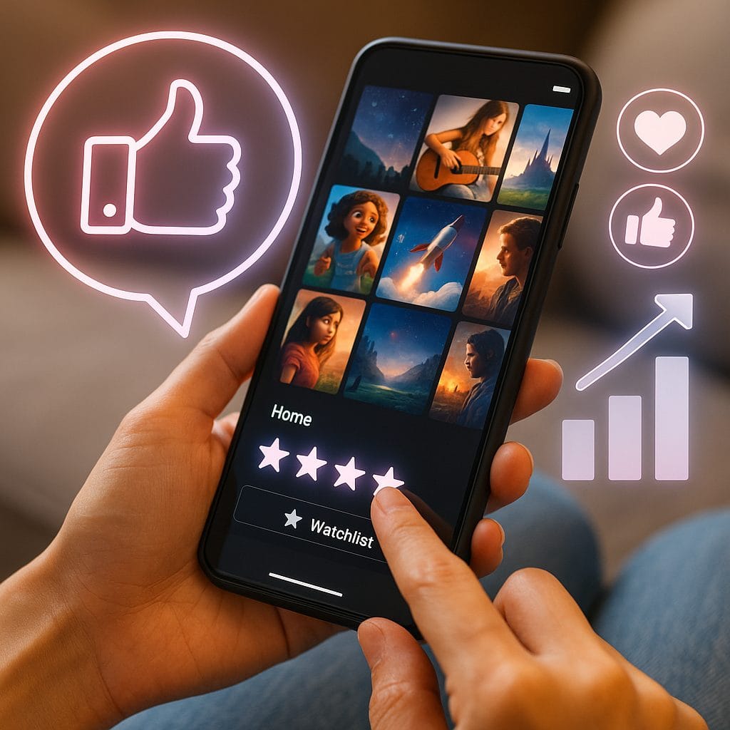 映画ストリーミングと評価システム