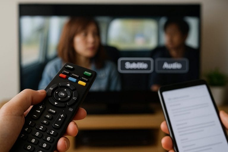 リモコンでテレビ操作