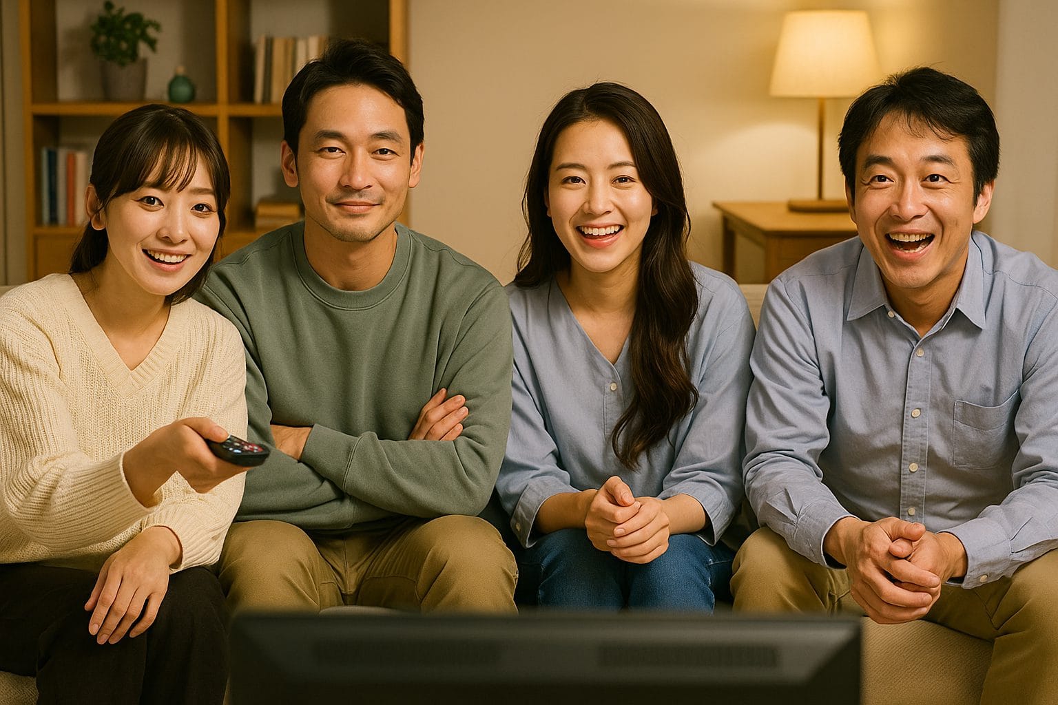 リビングで楽しむひととき