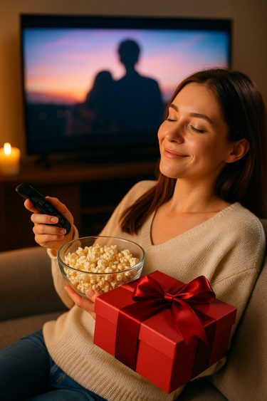 映画観賞と贈り物の夜