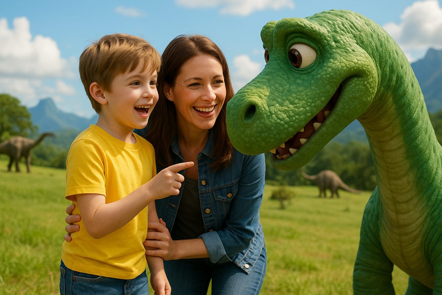 恐竜との出会い