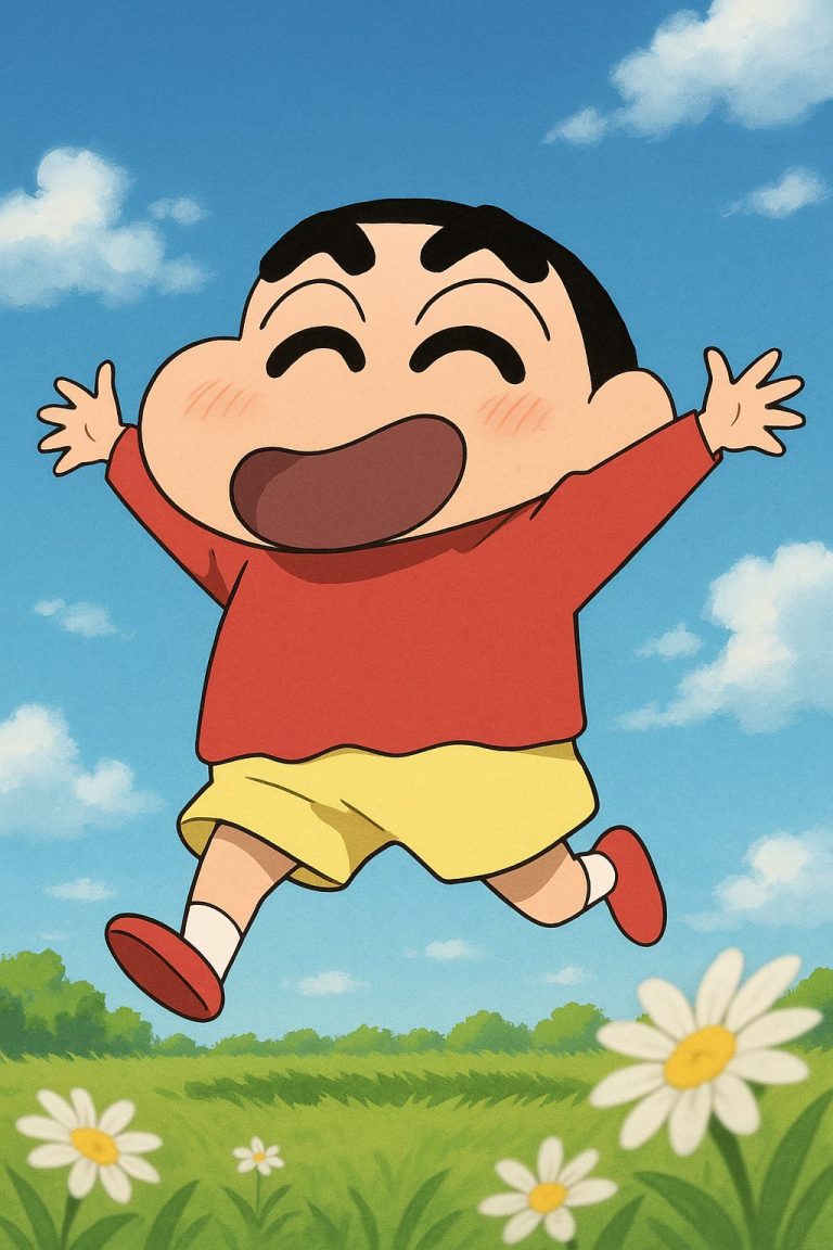 しんちゃんの空にジャンプ