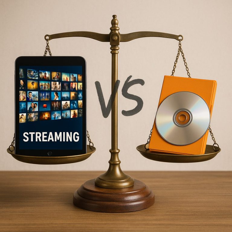 ストリーミング vs DVDレンタル