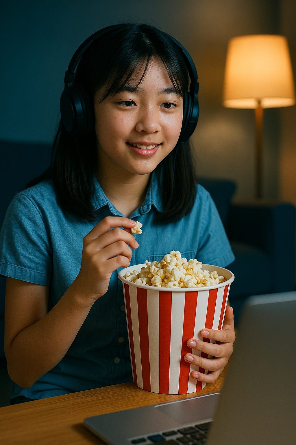 映画を楽しむ午後のひととき