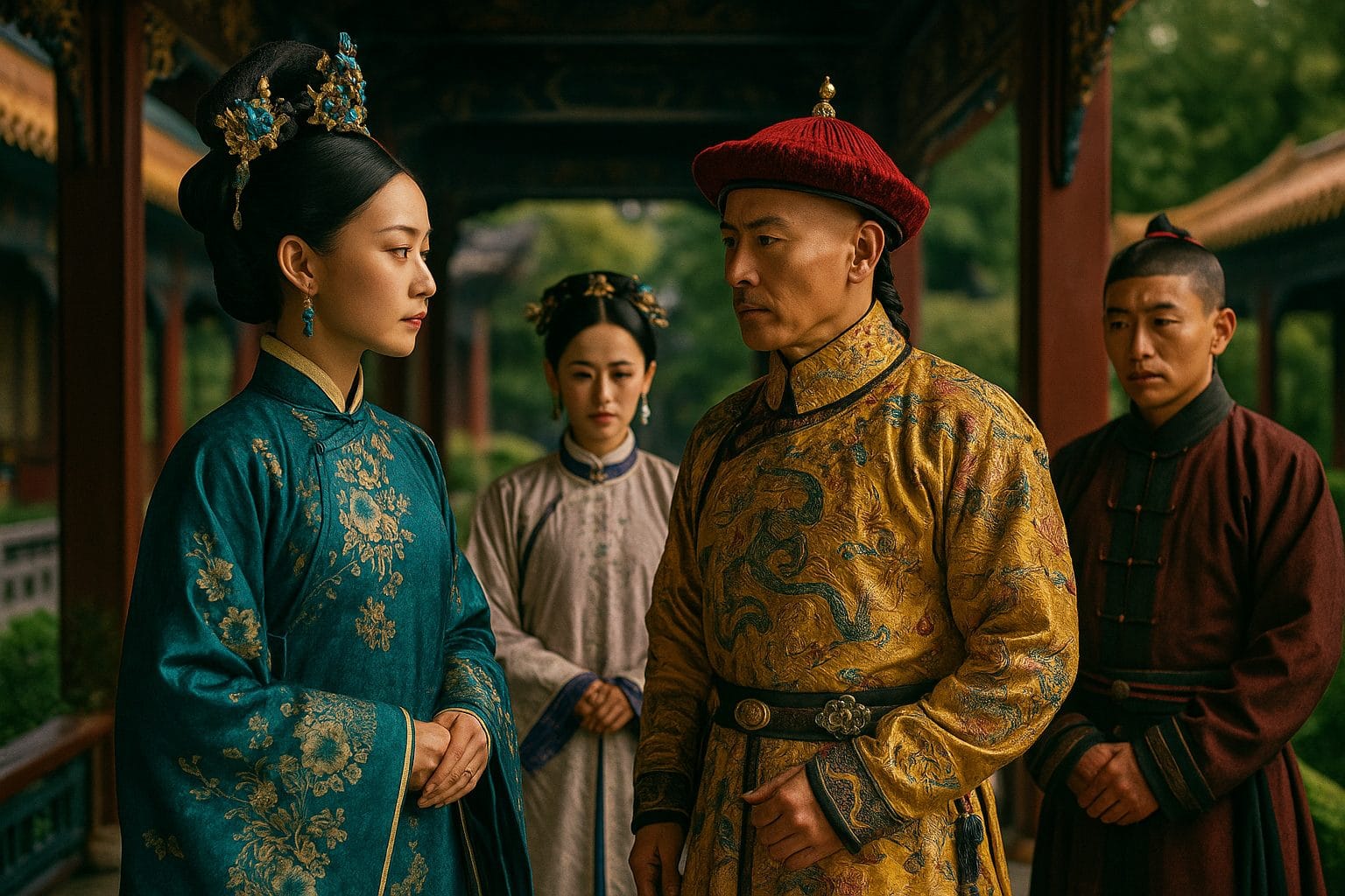 華麗なる宮殿の対峙