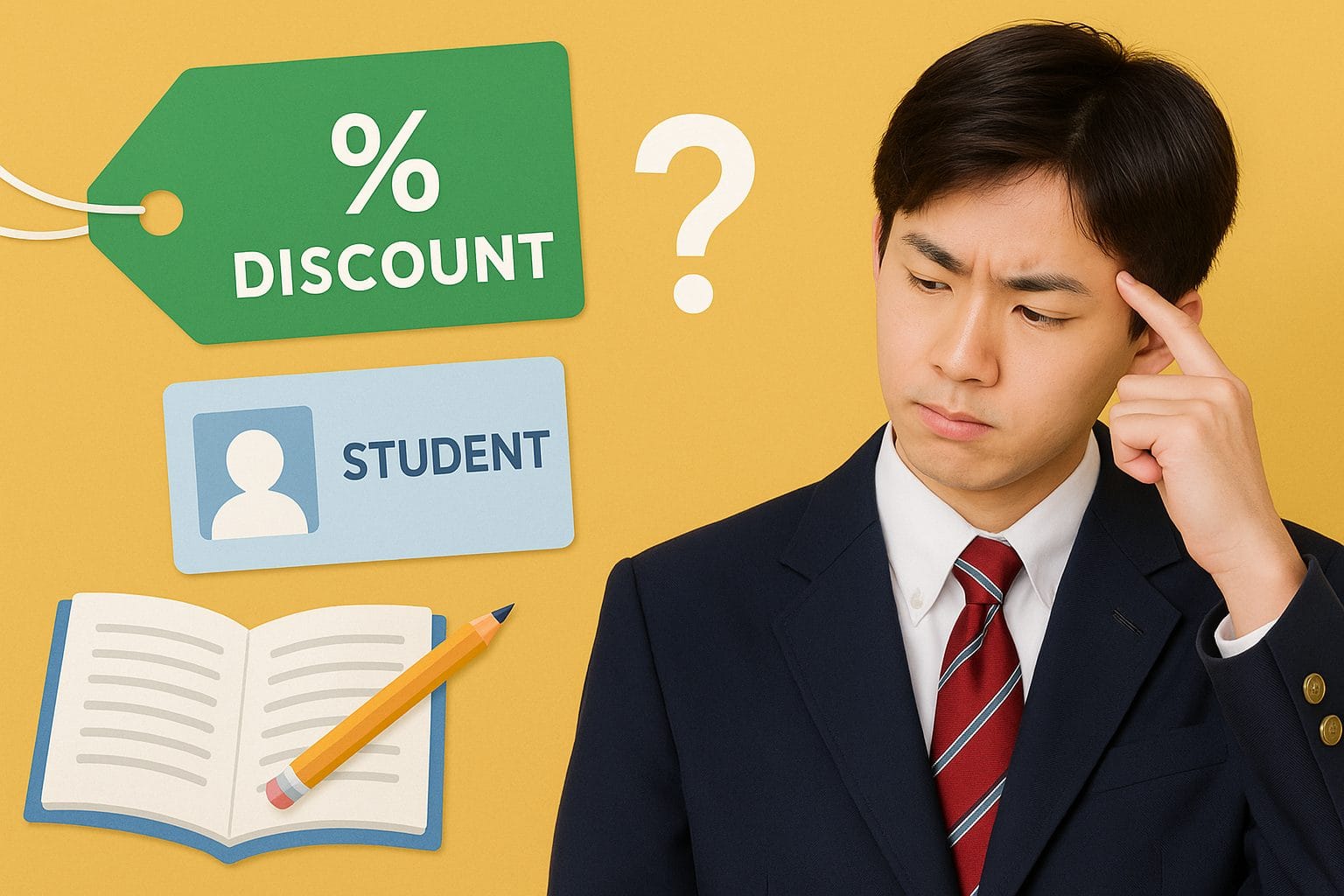 学生の割引と学びの瞬間