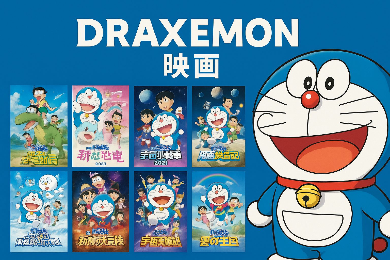 ドラえもん映画シリーズポスター
