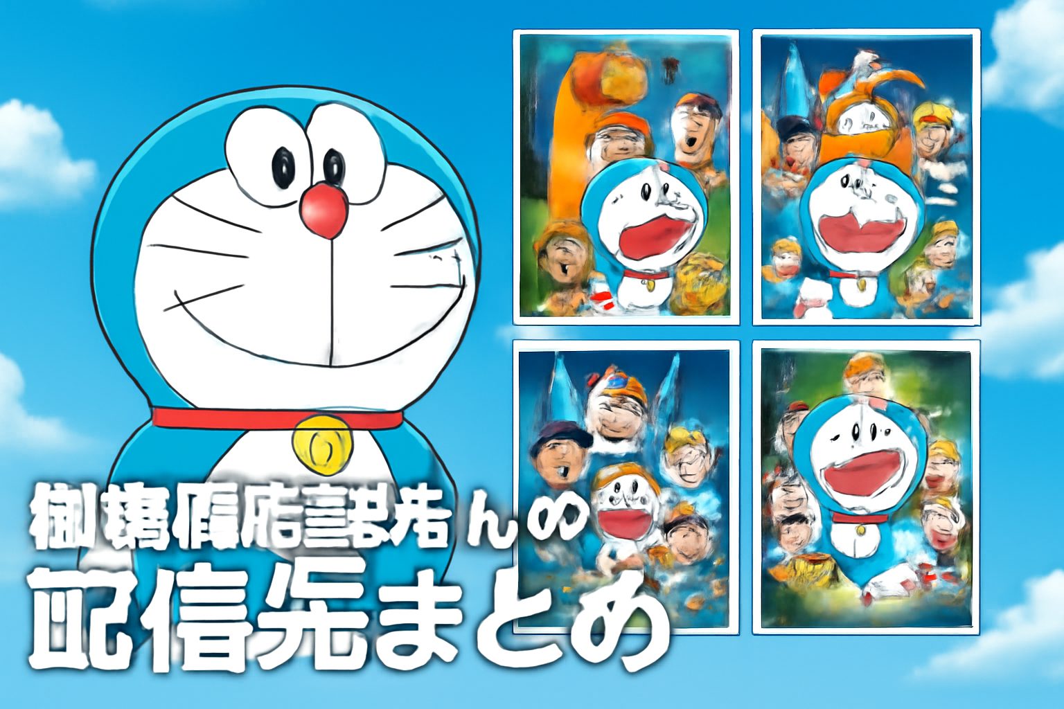 ドラえもん映画集展示 (1)