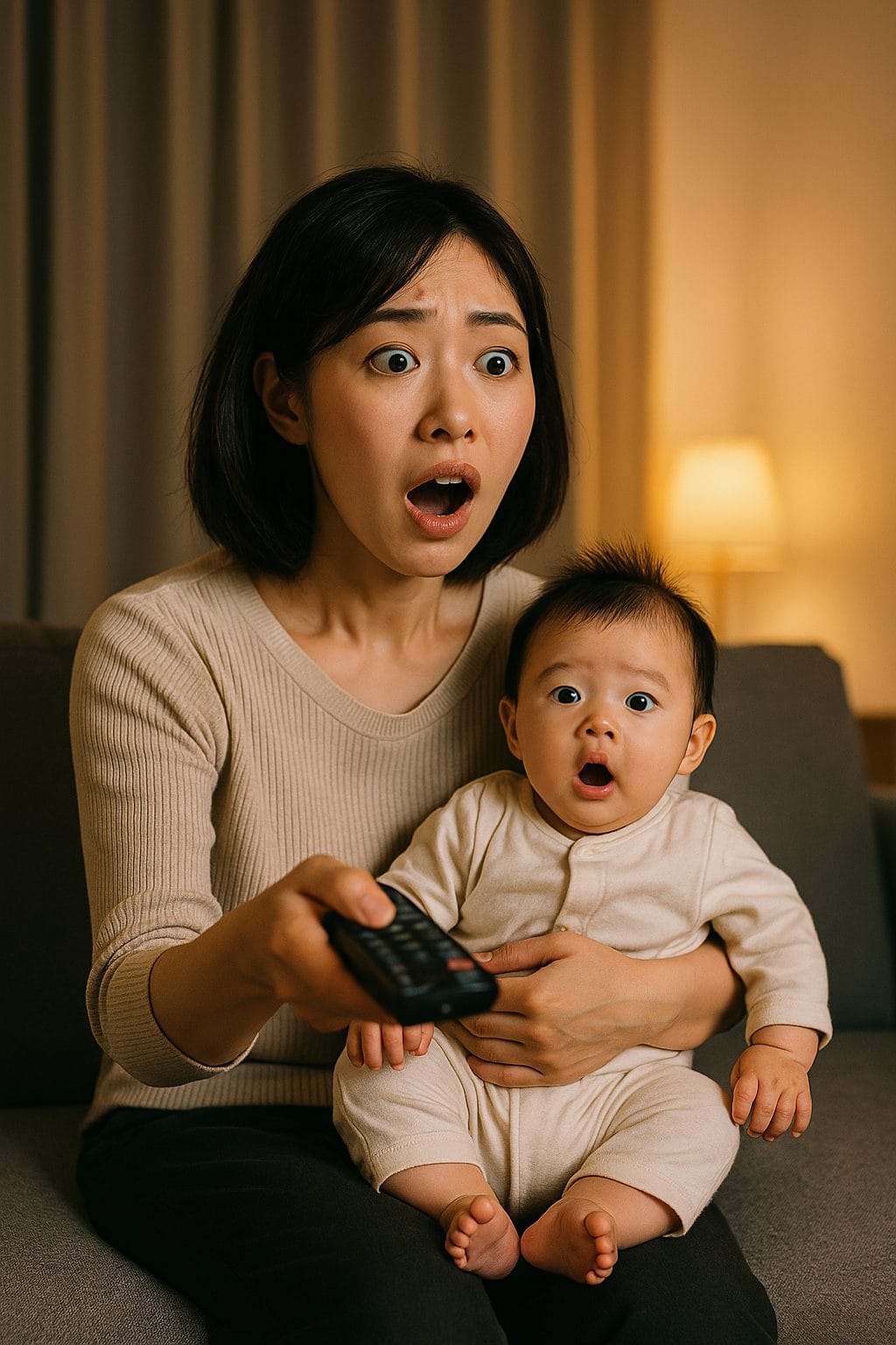 驚きの夜のひととき