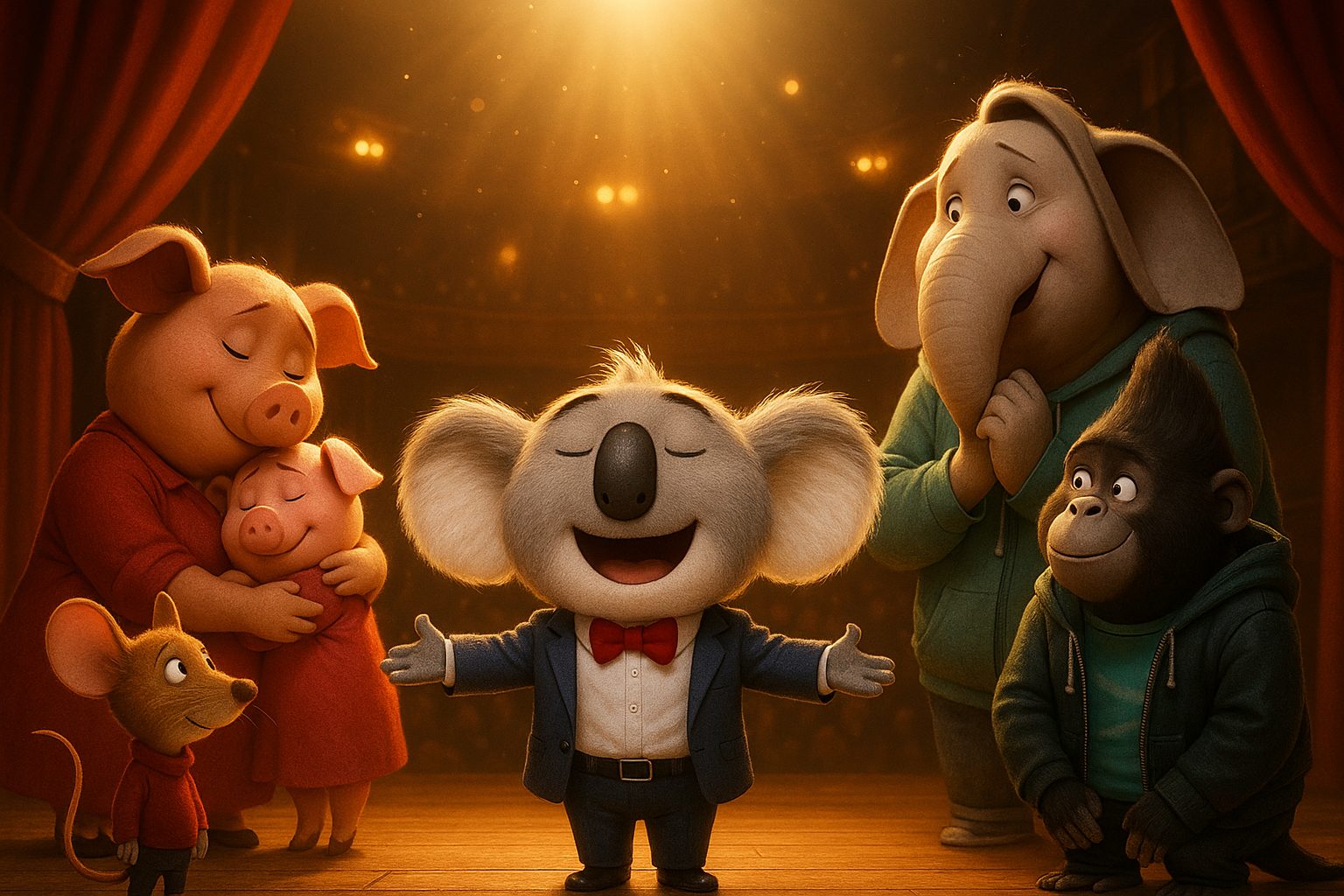 温かな舞台の仲間たち