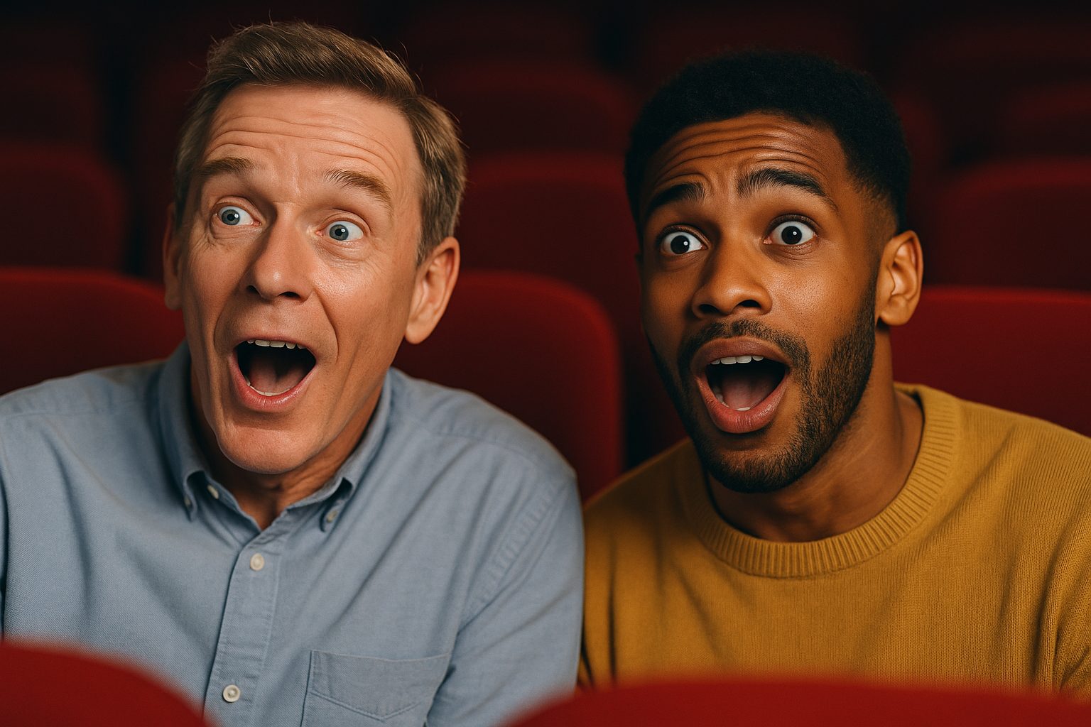 映画館の魅力的な瞬間