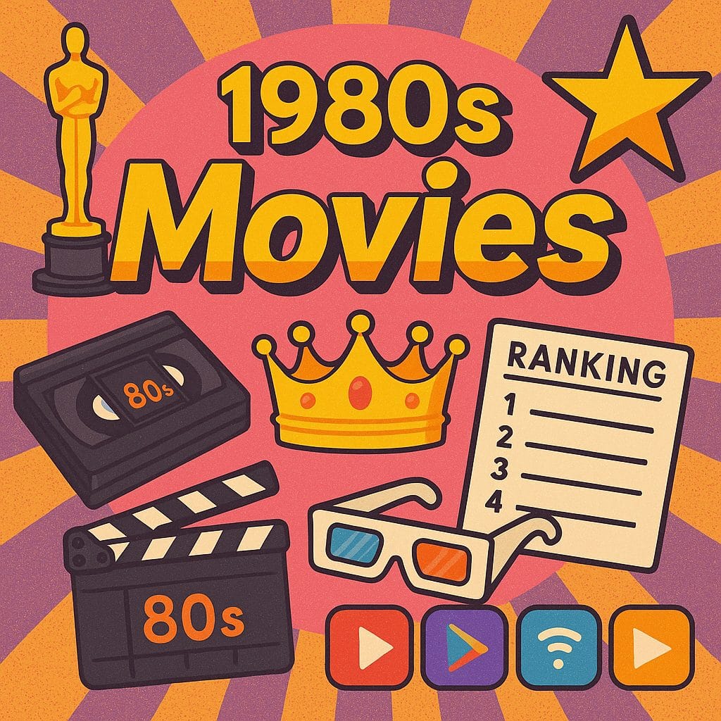 1980年代映画のレトロデザイン