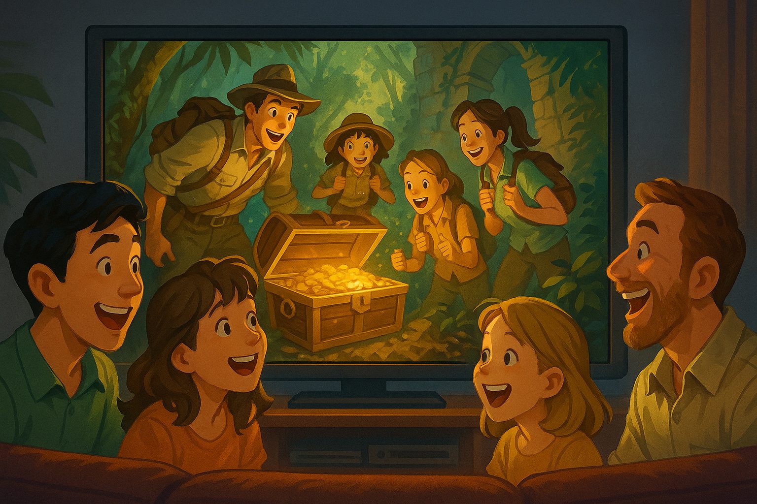 冒険映画のワクワクスクリーン