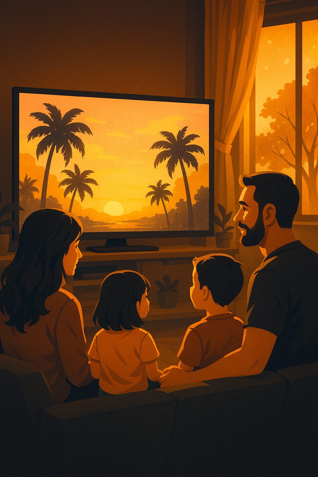 家族の映画鑑賞時間 (1)