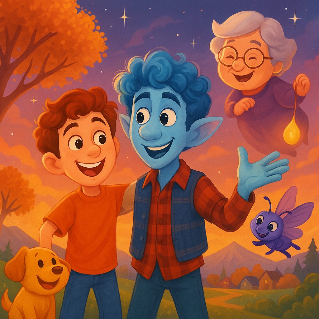 夕日の魔法の冒険