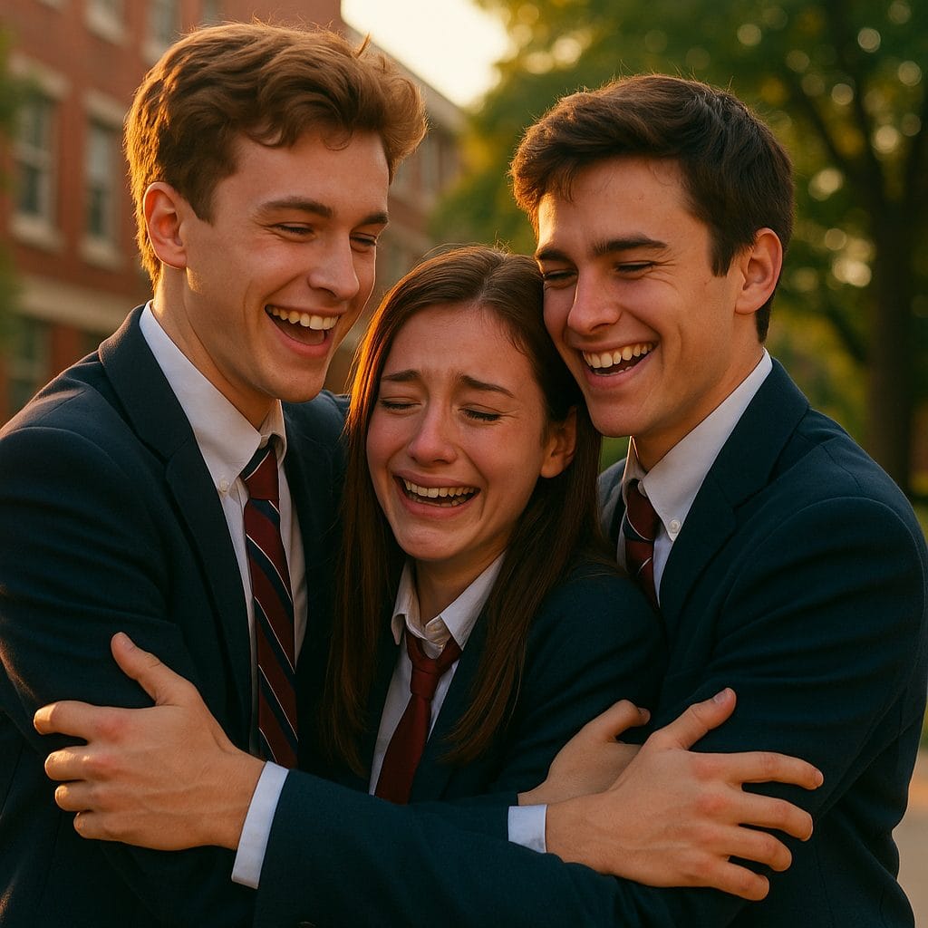 絆と微笑みの瞬間