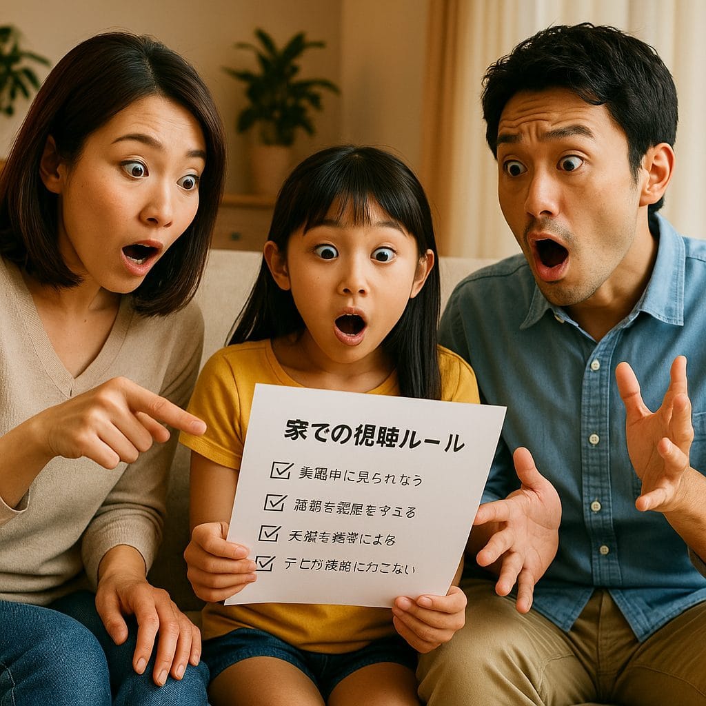 家族での視聴ルール