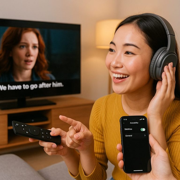 映画観賞中の女性