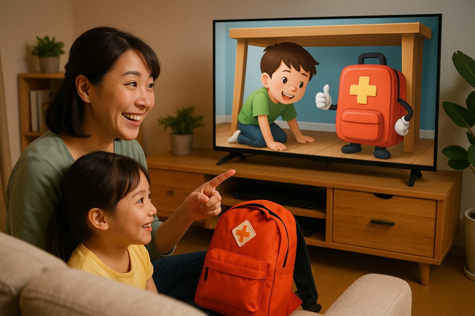 家族で学ぶ安全対策