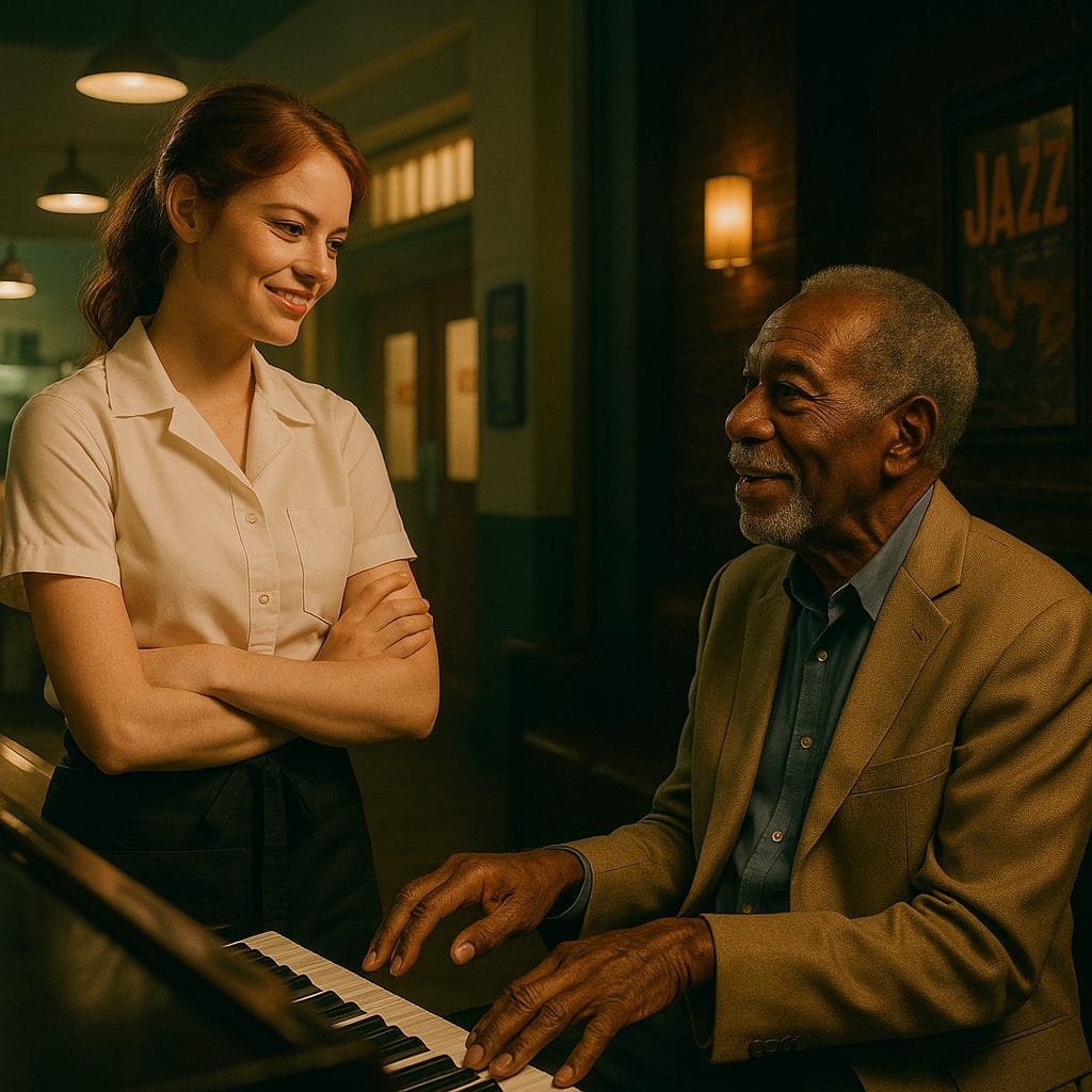 ジャズバーでの温かなひととき