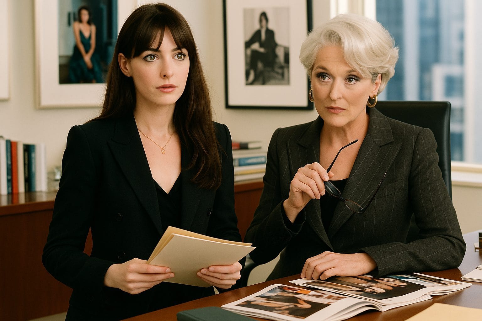 ファッションオフィスの対話