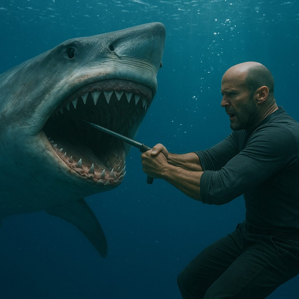 シャークとの死闘