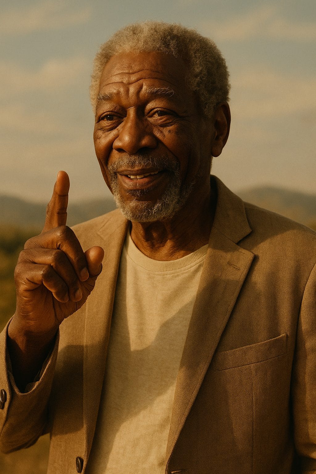 温かな笑顔の指導者